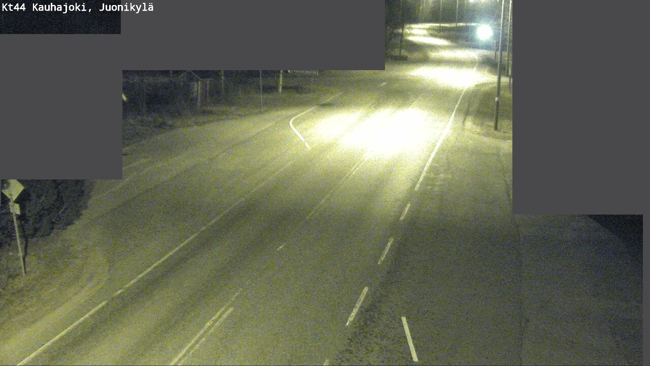 Weather Camera Image Road 44 Kauhajoki, Juonikylä,, Kauhajoki, Etelä-Pohjanmaa