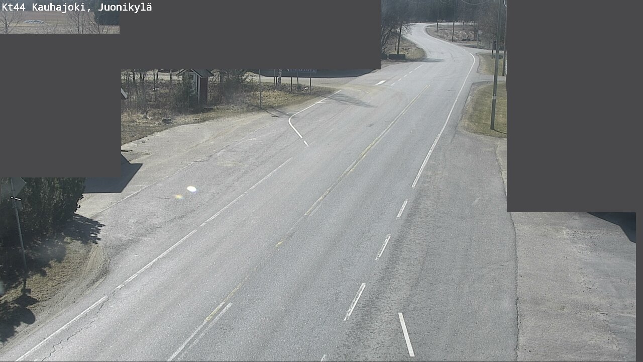 Weather Camera Image Road 44 Kauhajoki, Juonikylä,, Kauhajoki, Etelä-Pohjanmaa