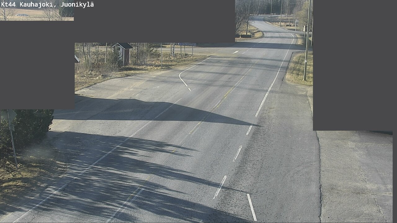 Weather Camera Image Road 44 Kauhajoki, Juonikylä,, Kauhajoki, Etelä-Pohjanmaa
