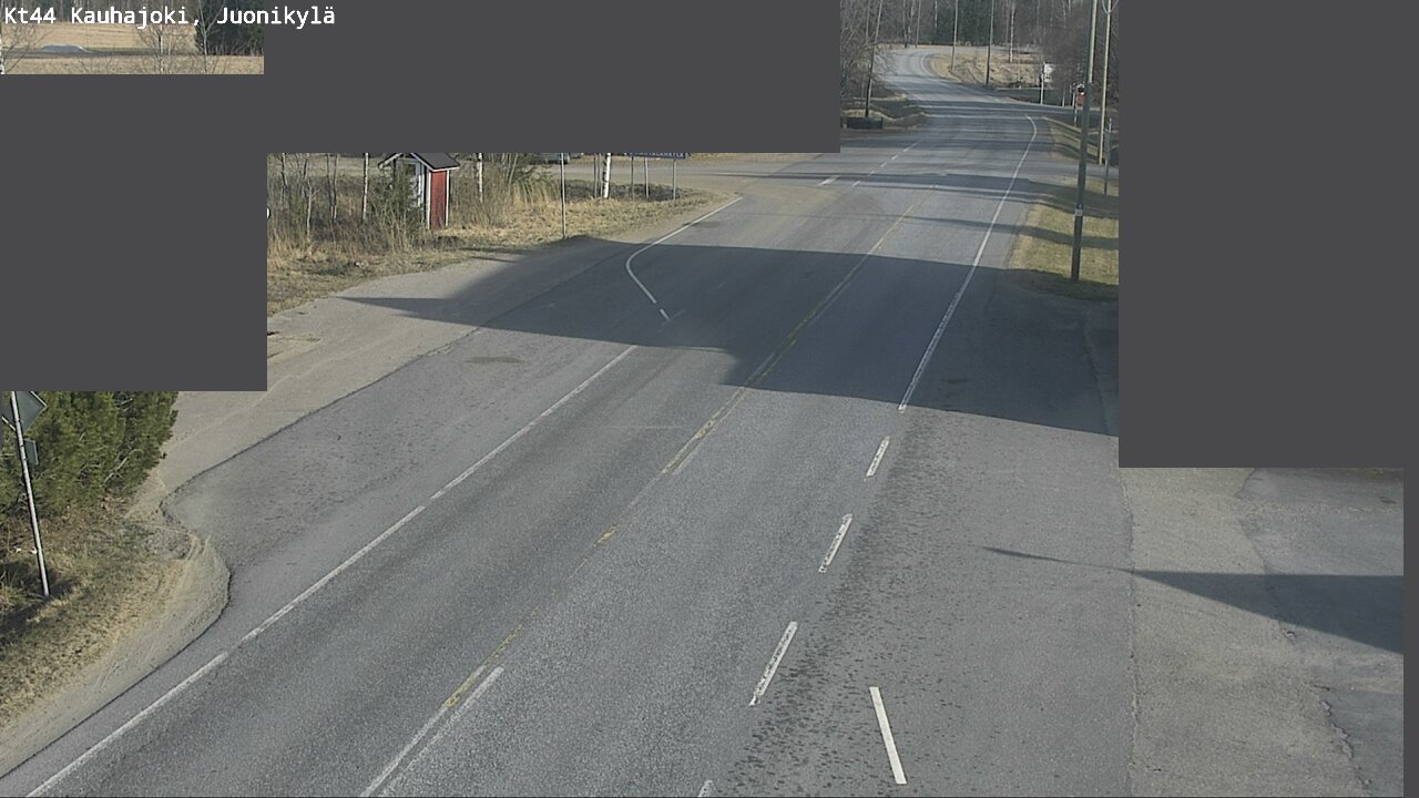 Weather Camera Image Road 44 Kauhajoki, Juonikylä,, Kauhajoki, Etelä-Pohjanmaa