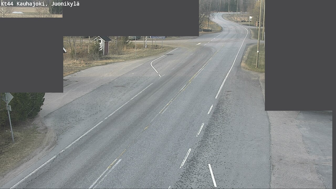 Weather Camera Image Väg 44 Kauhajoki, Juonikylä, Kauhajoki, Etelä-Pohjanmaa