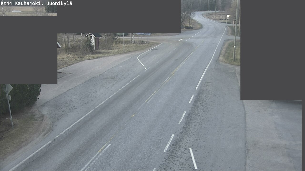 Weather Camera Image Väg 44 Kauhajoki, Juonikylä, Kauhajoki, Etelä-Pohjanmaa