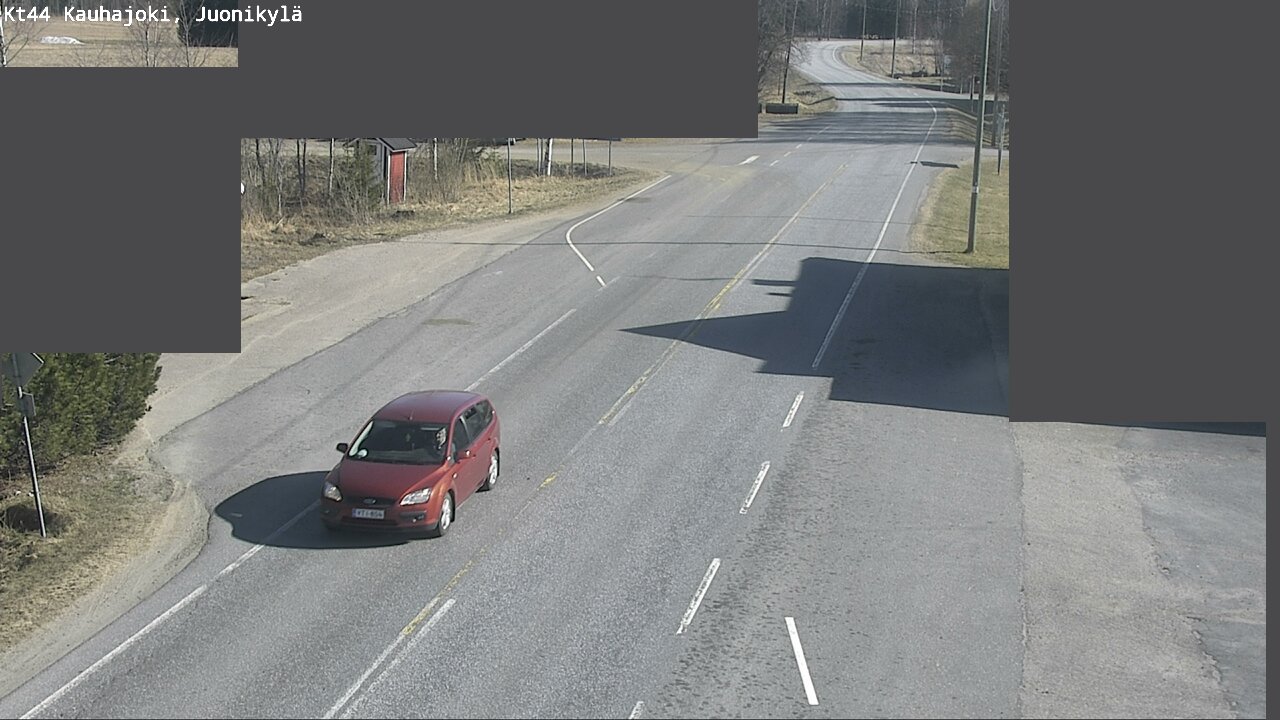 Weather Camera Image Road 44 Kauhajoki, Juonikylä,, Kauhajoki, Etelä-Pohjanmaa
