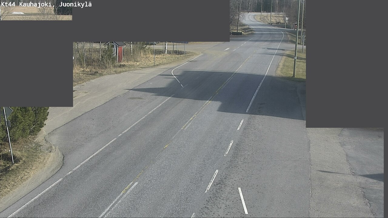 Weather Camera Image Road 44 Kauhajoki, Juonikylä,, Kauhajoki, Etelä-Pohjanmaa