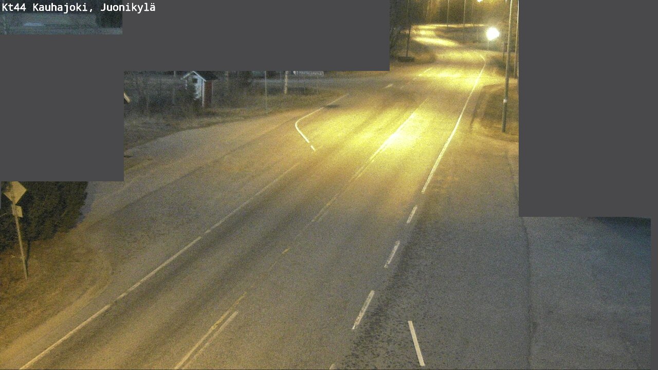 Weather Camera Image Road 44 Kauhajoki, Juonikylä,, Kauhajoki, Etelä-Pohjanmaa