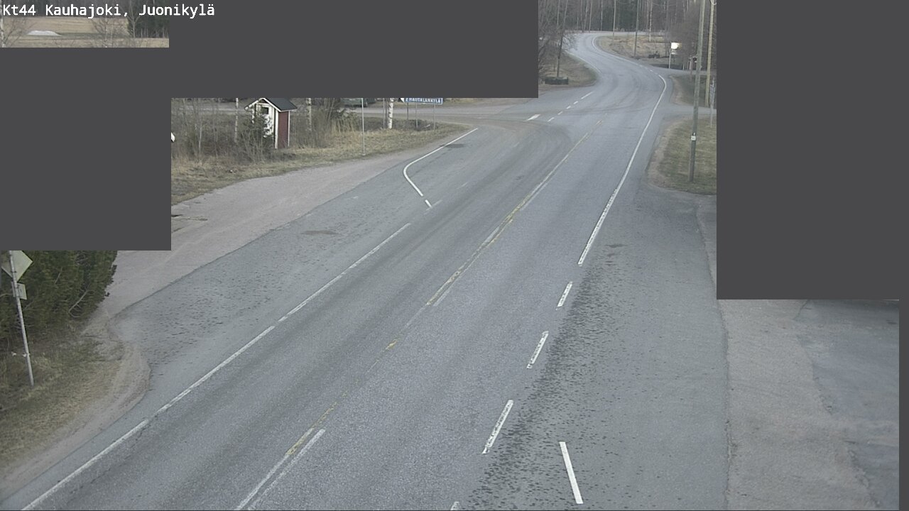 Weather Camera Image Road 44 Kauhajoki, Juonikylä,, Kauhajoki, Etelä-Pohjanmaa
