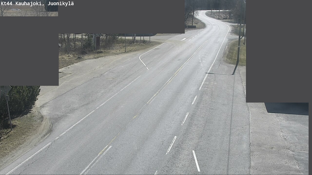 Weather Camera Image Road 44 Kauhajoki, Juonikylä,, Kauhajoki, Etelä-Pohjanmaa