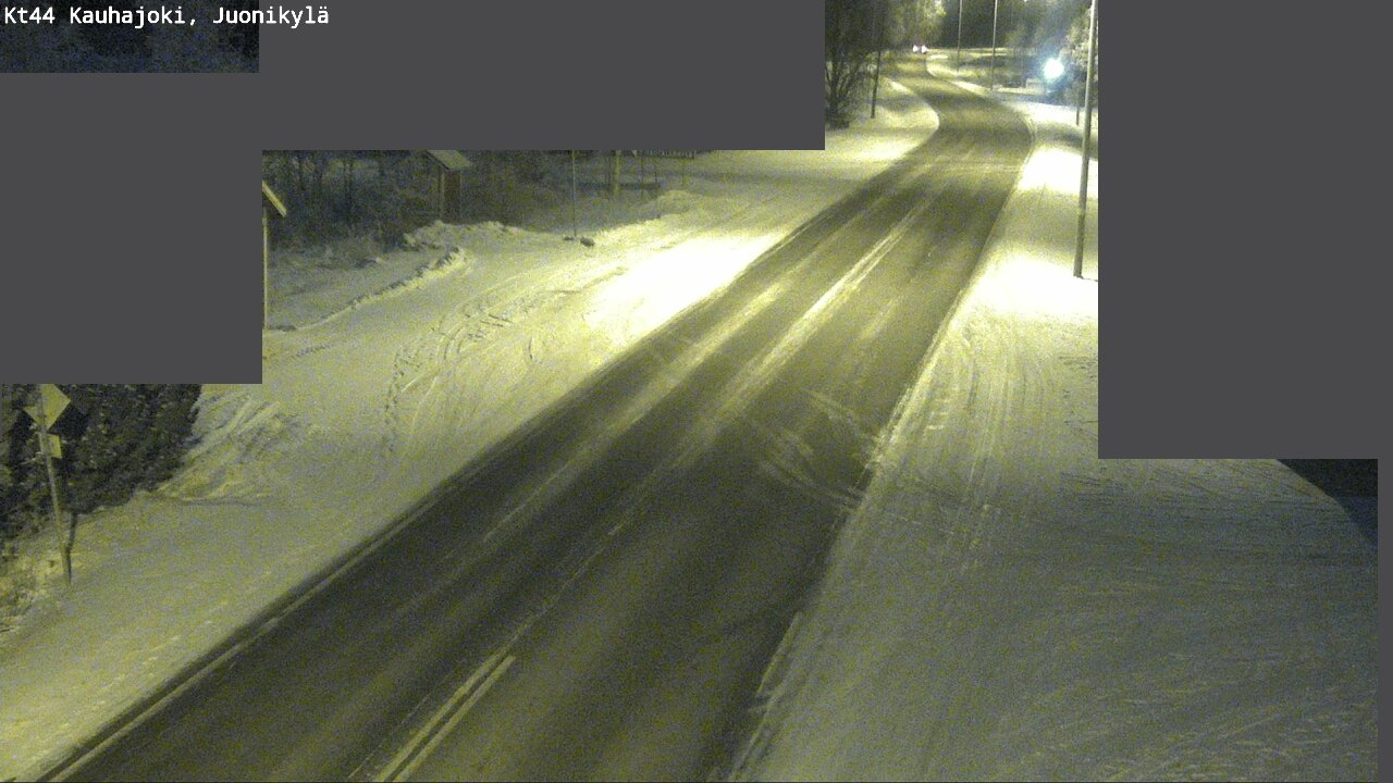 Weather Camera Image Väg 44 Kauhajoki, Juonikylä, Kauhajoki, Etelä-Pohjanmaa