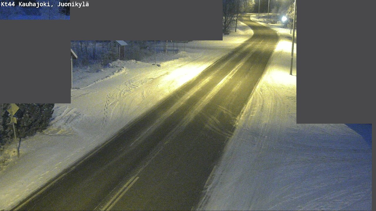 Weather Camera Image Road 44 Kauhajoki, Juonikylä,, Kauhajoki, Etelä-Pohjanmaa