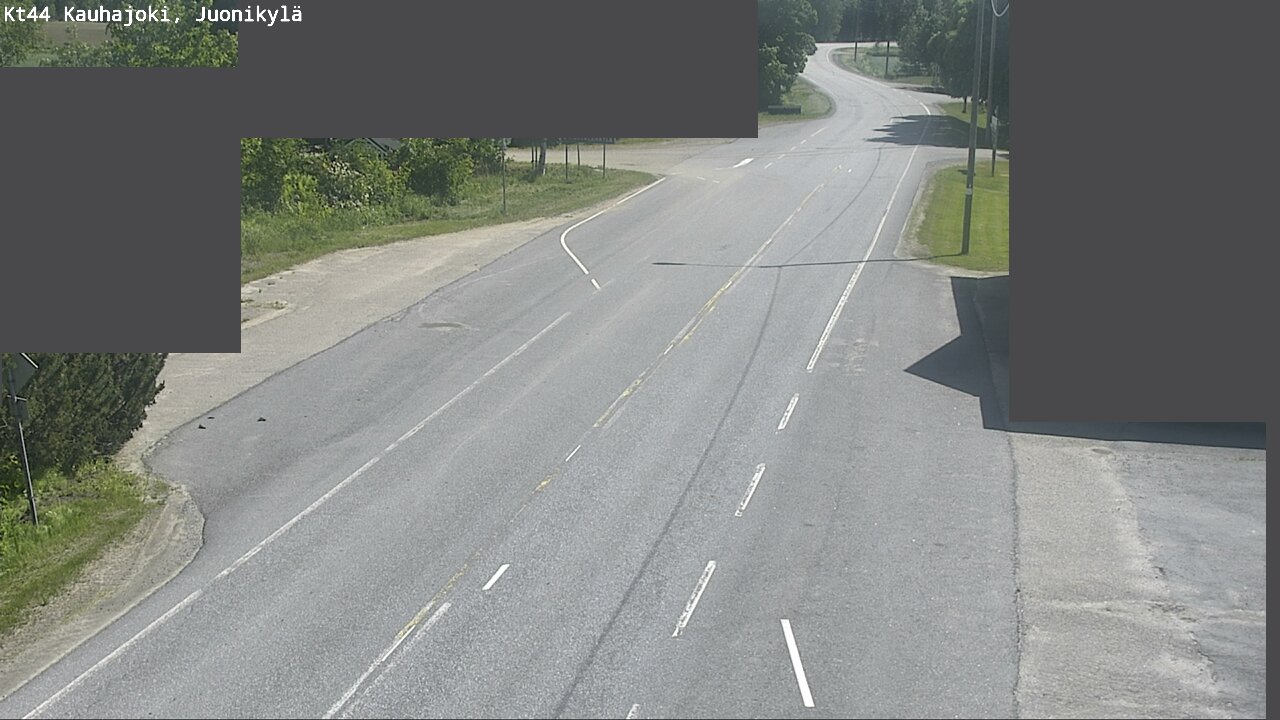 Weather Camera Image Väg 44 Kauhajoki, Juonikylä, Kauhajoki, Etelä-Pohjanmaa