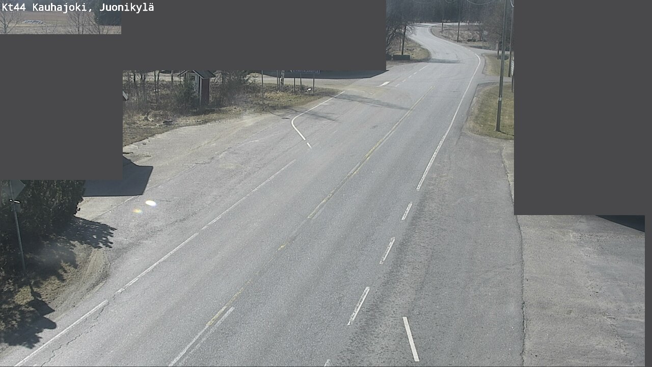 Weather Camera Image Road 44 Kauhajoki, Juonikylä,, Kauhajoki, Etelä-Pohjanmaa