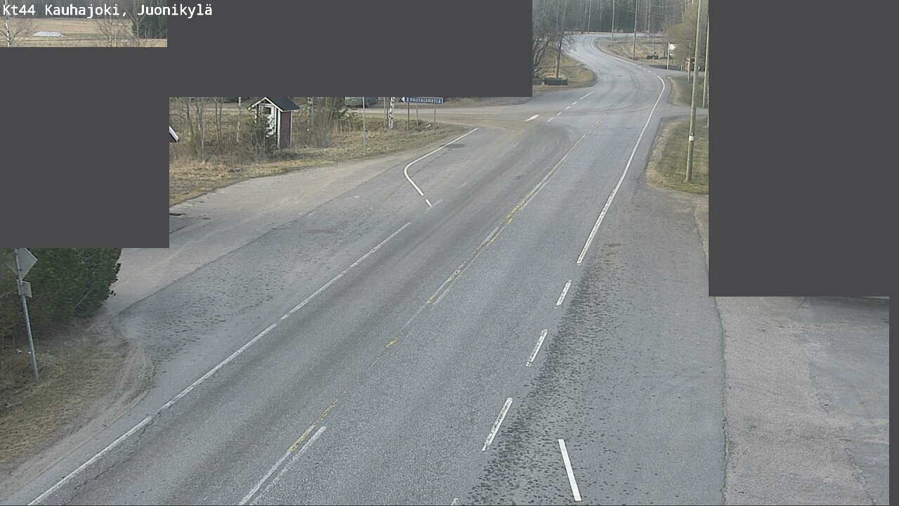 Weather Camera Image Väg 44 Kauhajoki, Juonikylä, Kauhajoki, Etelä-Pohjanmaa
