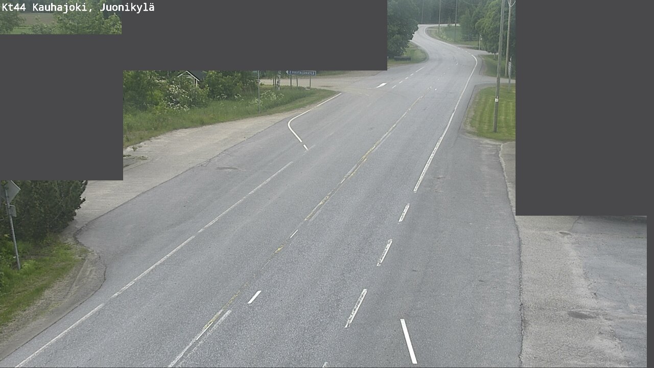 Weather Camera Image Road 44 Kauhajoki, Juonikylä,, Kauhajoki, Etelä-Pohjanmaa