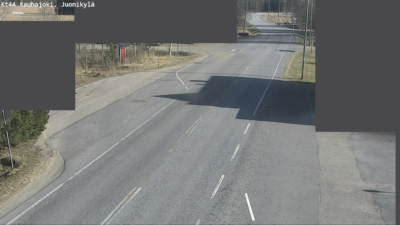 Weather Camera Image Road 44 Kauhajoki, Juonikylä,, Kauhajoki, Etelä-Pohjanmaa