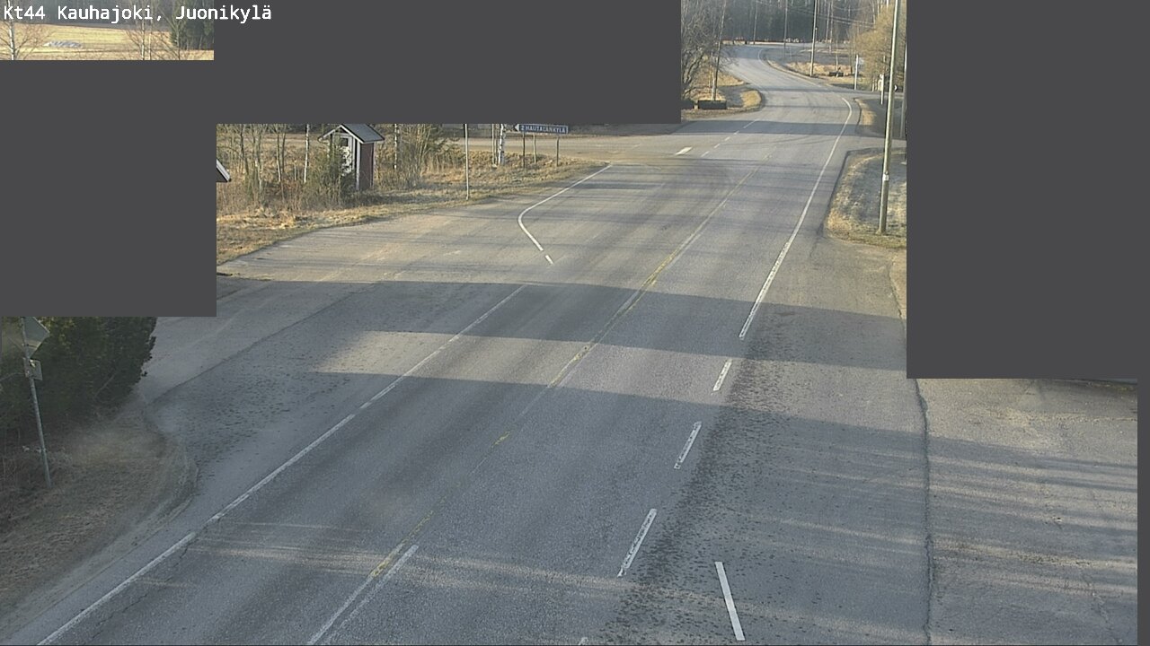 Weather Camera Image Road 44 Kauhajoki, Juonikylä,, Kauhajoki, Etelä-Pohjanmaa