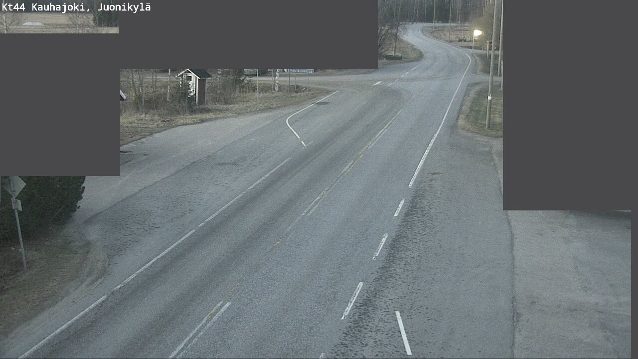 Weather Camera Image Road 44 Kauhajoki, Juonikylä,, Kauhajoki, Etelä-Pohjanmaa