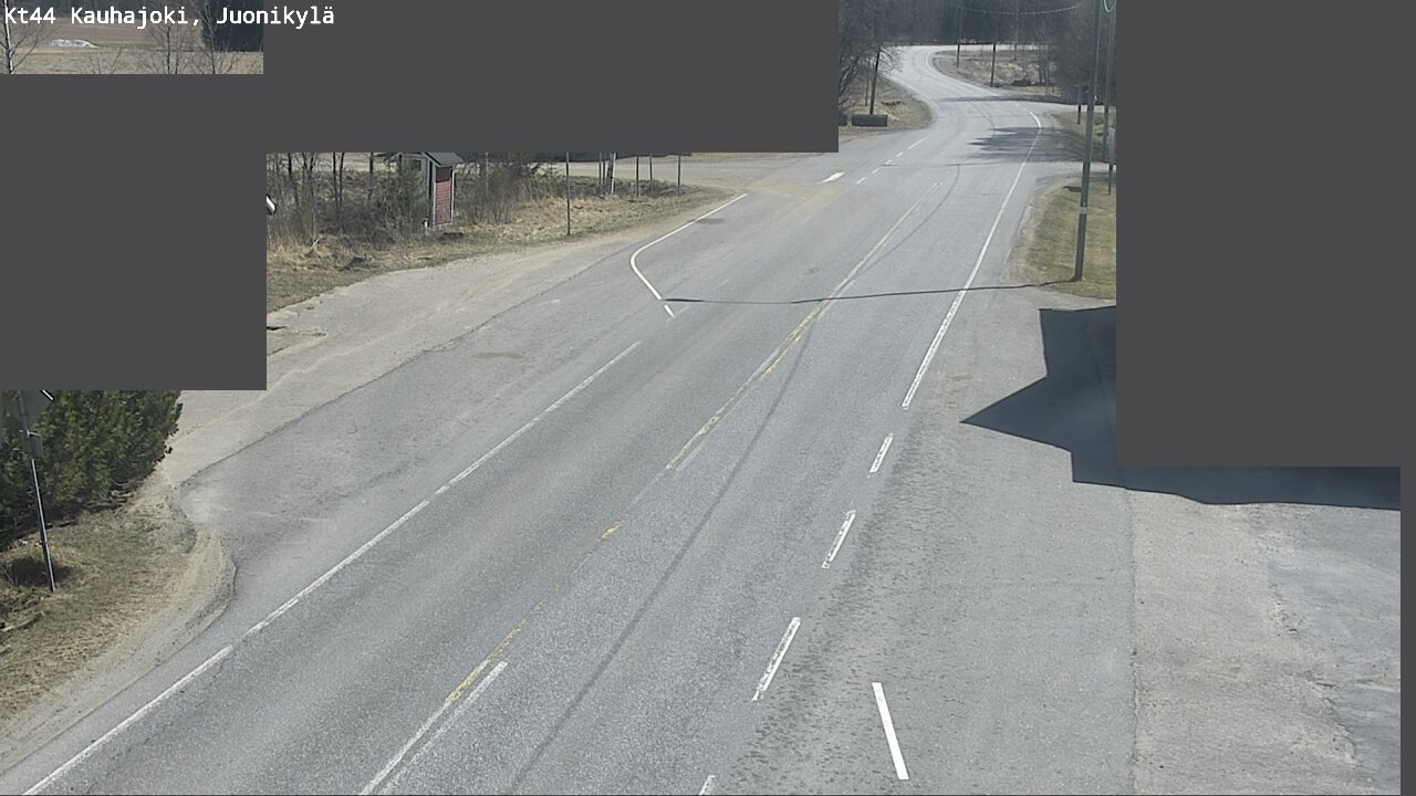 Weather Camera Image Road 44 Kauhajoki, Juonikylä,, Kauhajoki, Etelä-Pohjanmaa
