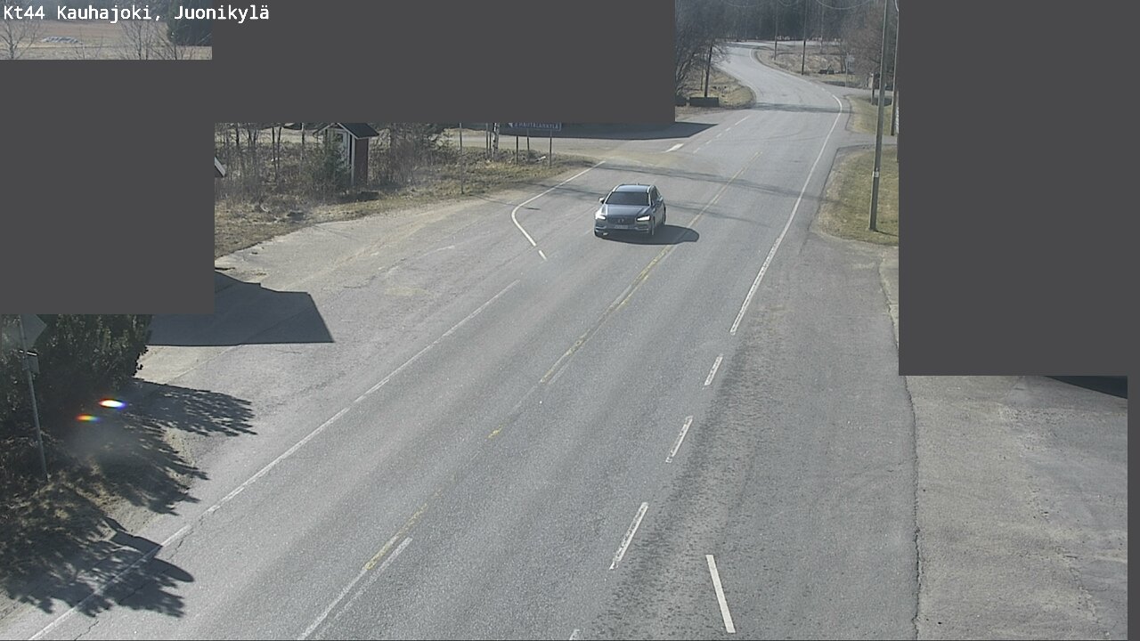 Weather Camera Image Road 44 Kauhajoki, Juonikylä,, Kauhajoki, Etelä-Pohjanmaa