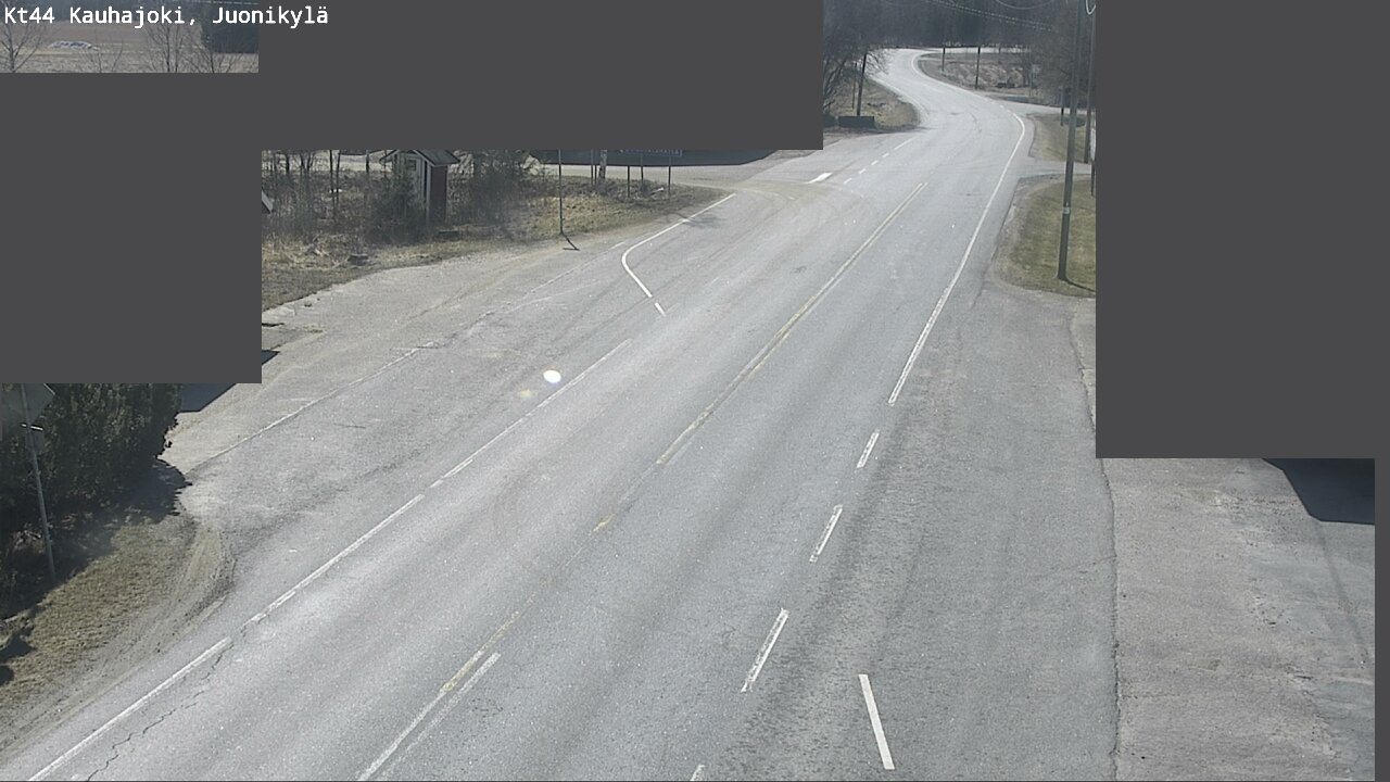 Weather Camera Image Road 44 Kauhajoki, Juonikylä,, Kauhajoki, Etelä-Pohjanmaa