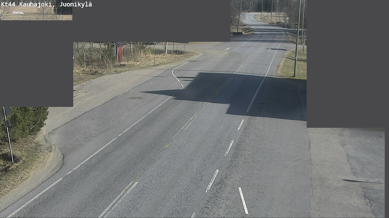 Weather Camera Image Road 44 Kauhajoki, Juonikylä,, Kauhajoki, Etelä-Pohjanmaa