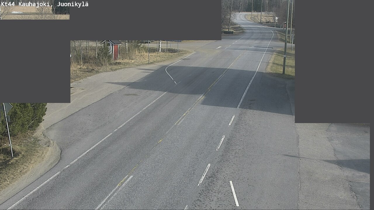 Weather Camera Image Road 44 Kauhajoki, Juonikylä,, Kauhajoki, Etelä-Pohjanmaa
