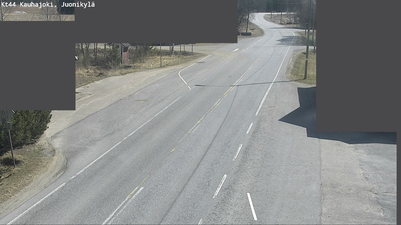 Weather Camera Image Road 44 Kauhajoki, Juonikylä,, Kauhajoki, Etelä-Pohjanmaa