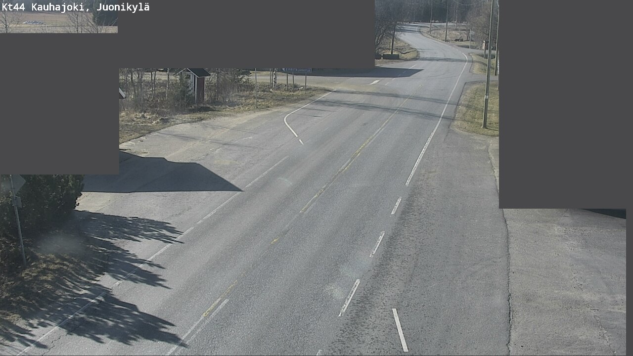 Weather Camera Image Road 44 Kauhajoki, Juonikylä,, Kauhajoki, Etelä-Pohjanmaa