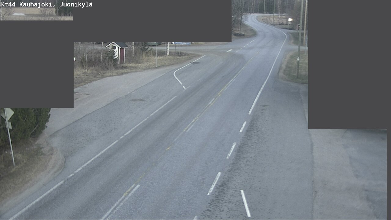 Weather Camera Image Road 44 Kauhajoki, Juonikylä,, Kauhajoki, Etelä-Pohjanmaa