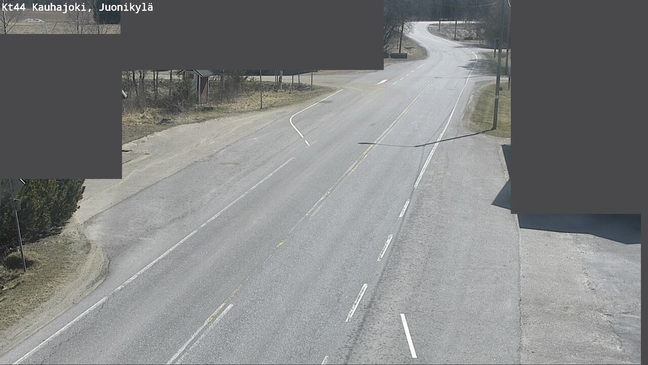 Weather Camera Image Road 44 Kauhajoki, Juonikylä,, Kauhajoki, Etelä-Pohjanmaa