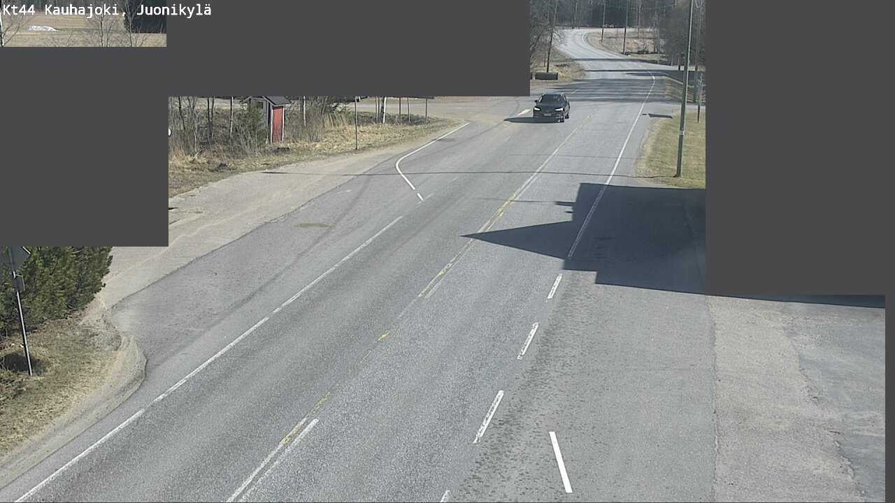 Weather Camera Image Road 44 Kauhajoki, Juonikylä,, Kauhajoki, Etelä-Pohjanmaa