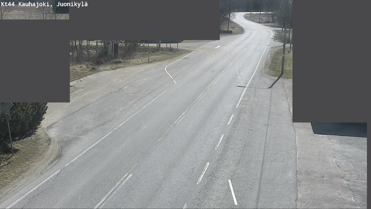 Weather Camera Image Road 44 Kauhajoki, Juonikylä,, Kauhajoki, Etelä-Pohjanmaa