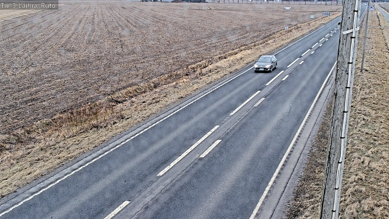 Weather Camera Image Road 3 Laihia, Ruto, Laihia, Pohjanmaa