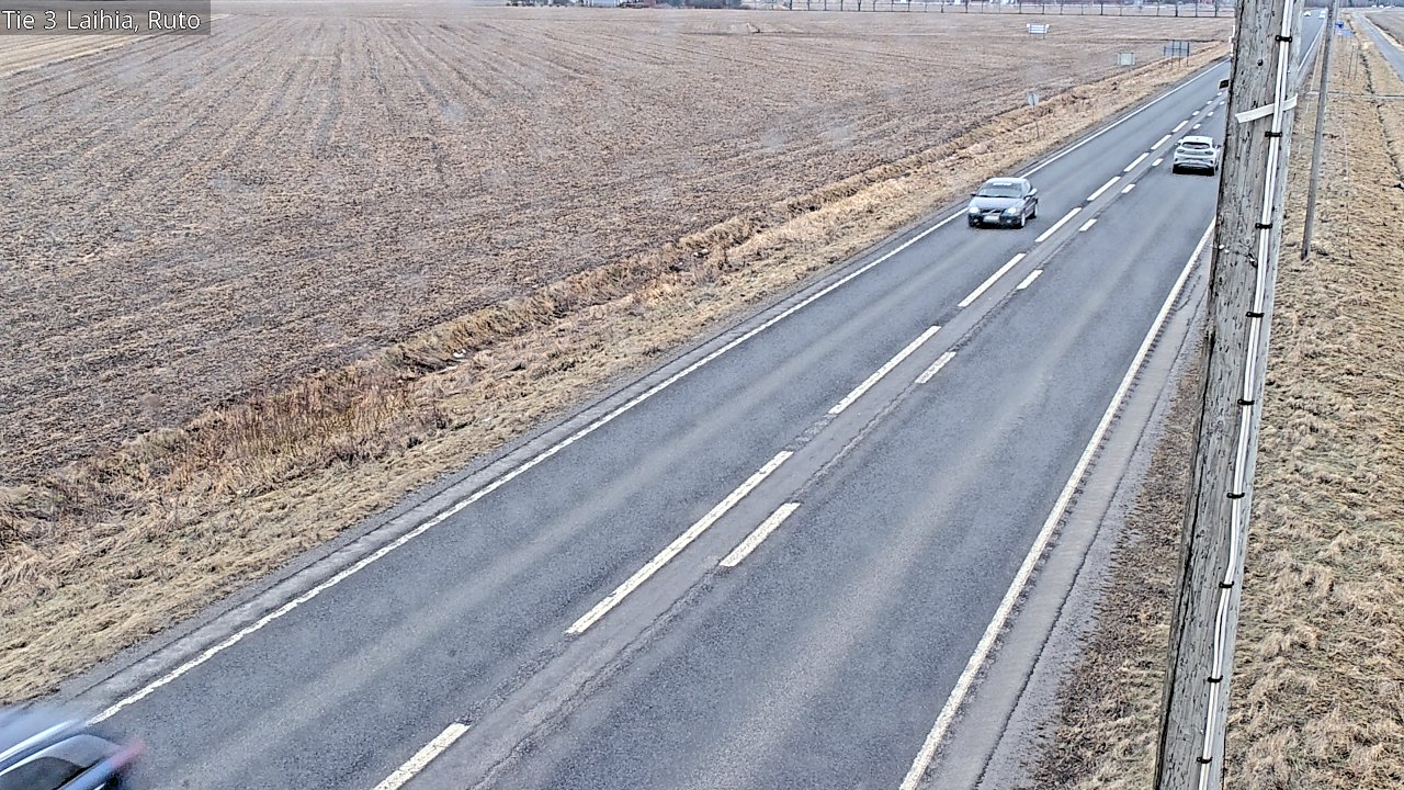 Weather Camera Image Road 3 Laihia, Ruto, Laihia, Pohjanmaa