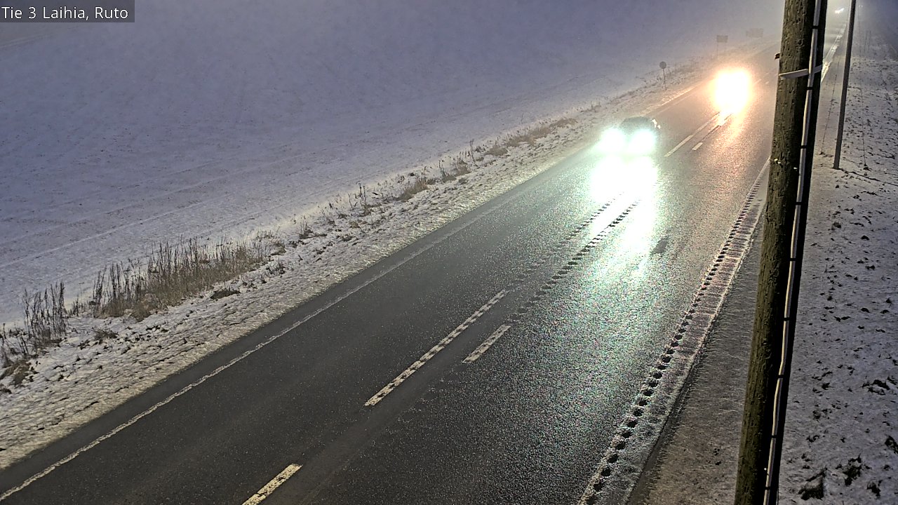 Weather Camera Image Road 3 Laihia, Ruto, Laihia, Pohjanmaa