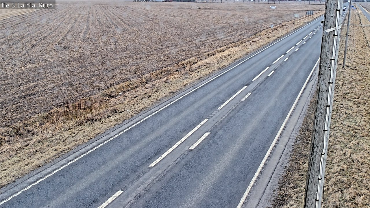 Weather Camera Image Väg 3 Laihela, Ruto, Laihia, Pohjanmaa