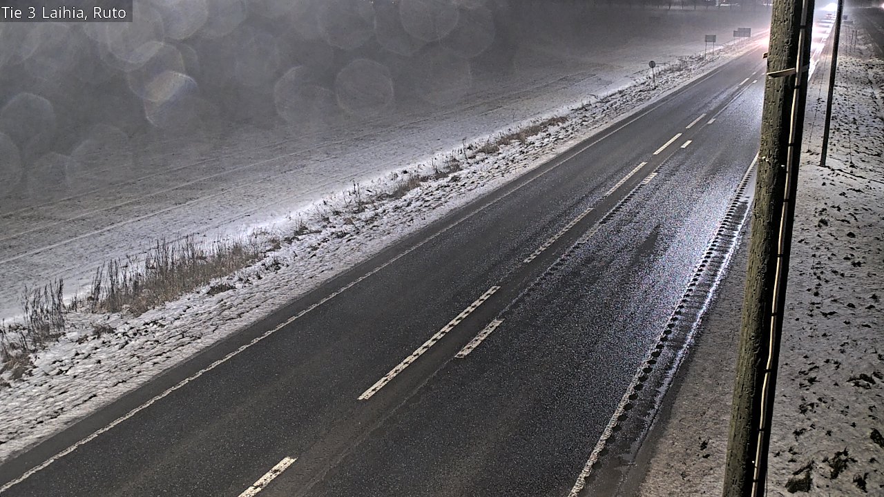 Weather Camera Image Road 3 Laihia, Ruto, Laihia, Pohjanmaa