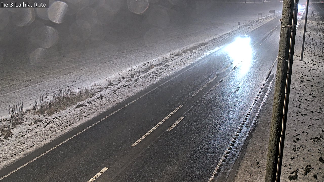 Weather Camera Image Road 3 Laihia, Ruto, Laihia, Pohjanmaa