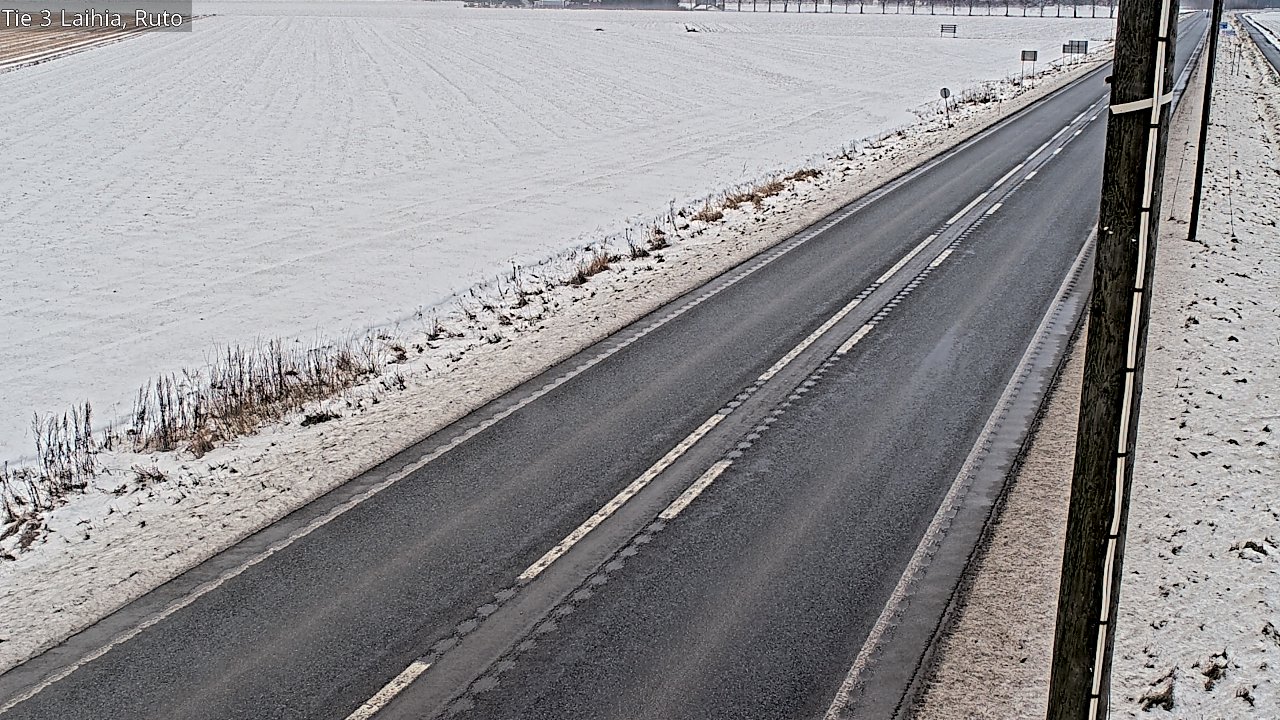 Weather Camera Image Väg 3 Laihela, Ruto, Laihia, Pohjanmaa