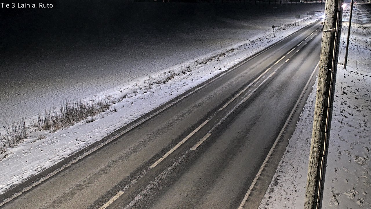 Weather Camera Image Road 3 Laihia, Ruto, Laihia, Pohjanmaa