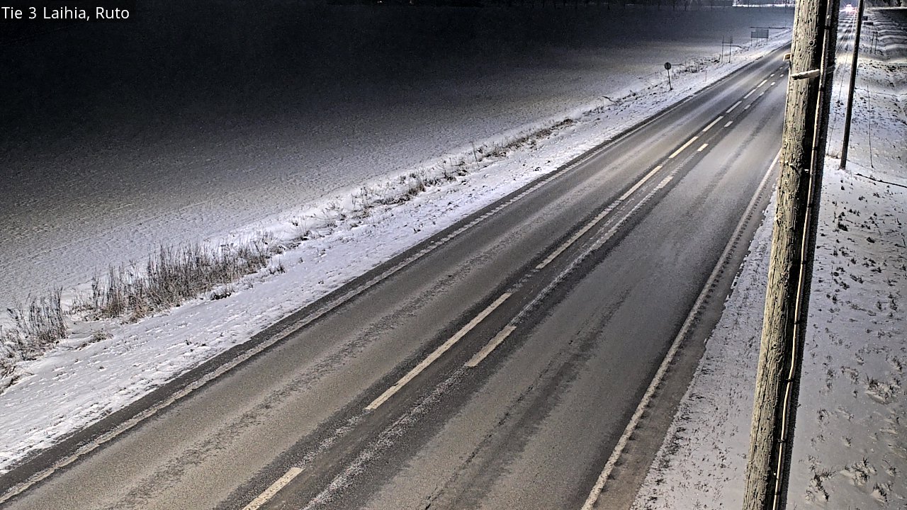 Weather Camera Image Road 3 Laihia, Ruto, Laihia, Pohjanmaa