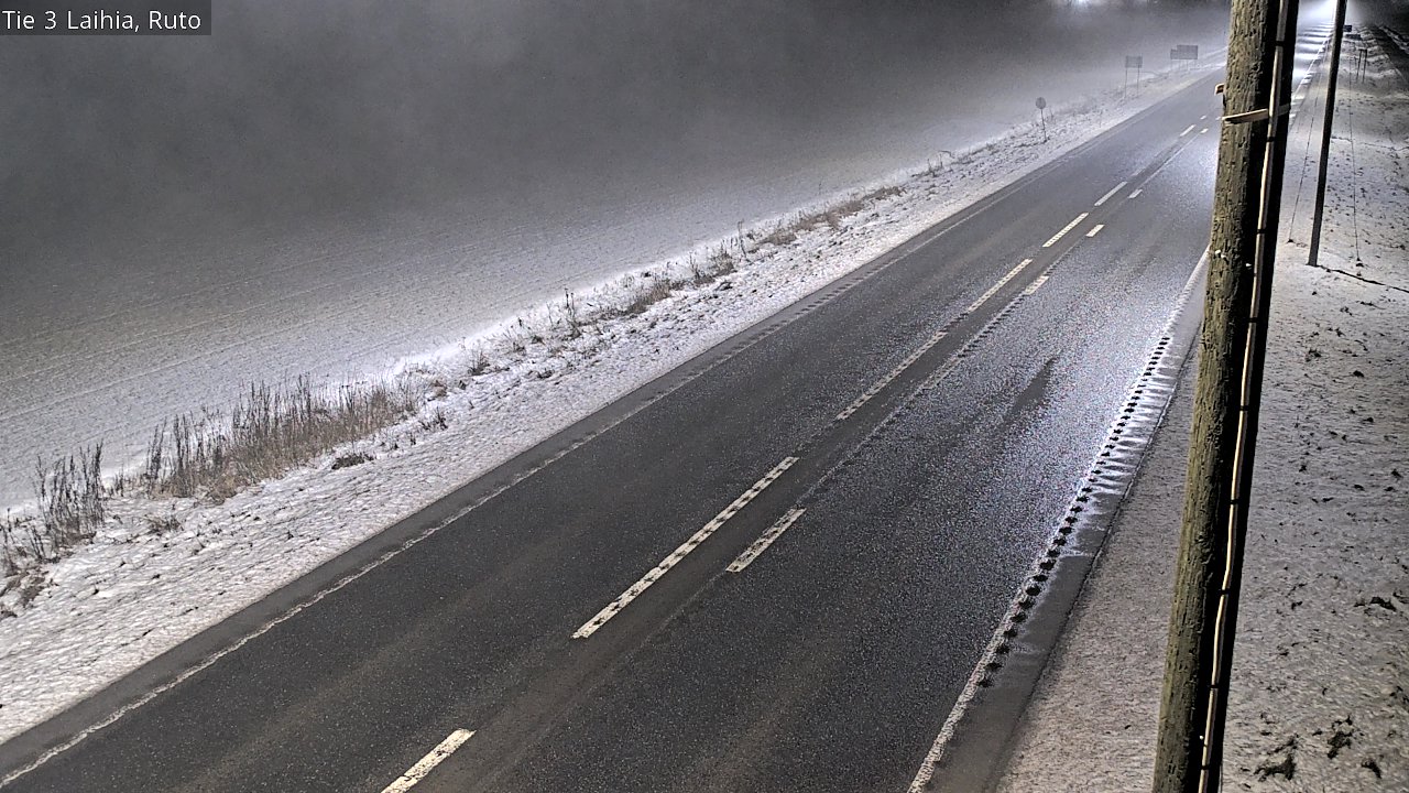 Weather Camera Image Väg 3 Laihela, Ruto, Laihia, Pohjanmaa