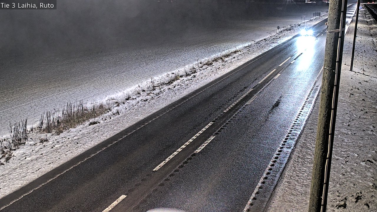 Weather Camera Image Väg 3 Laihela, Ruto, Laihia, Pohjanmaa