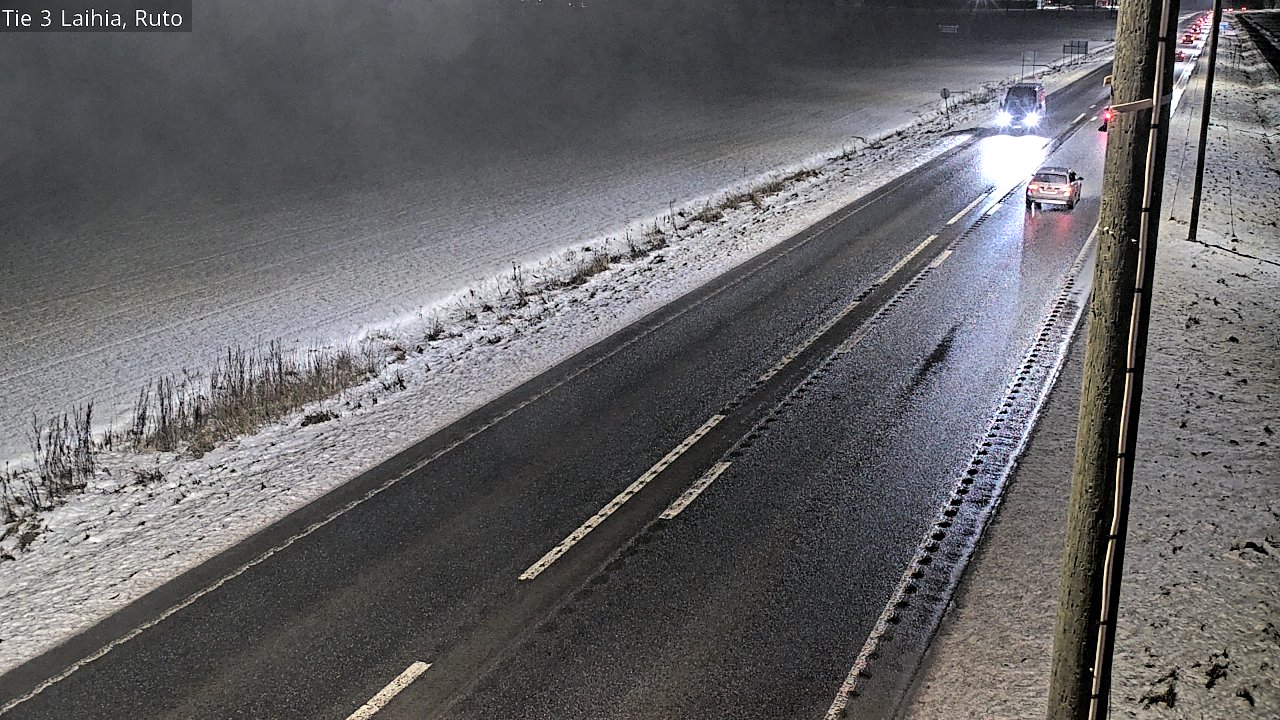Weather Camera Image Väg 3 Laihela, Ruto, Laihia, Pohjanmaa