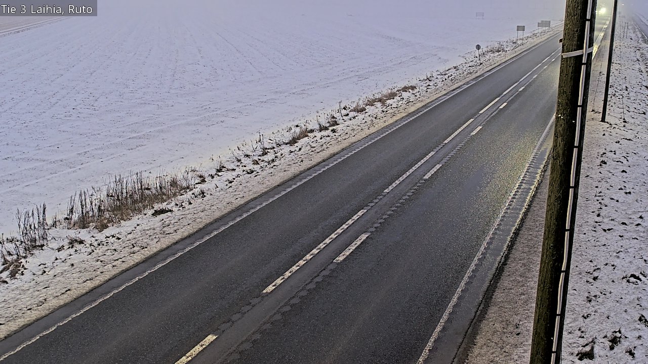 Weather Camera Image Väg 3 Laihela, Ruto, Laihia, Pohjanmaa