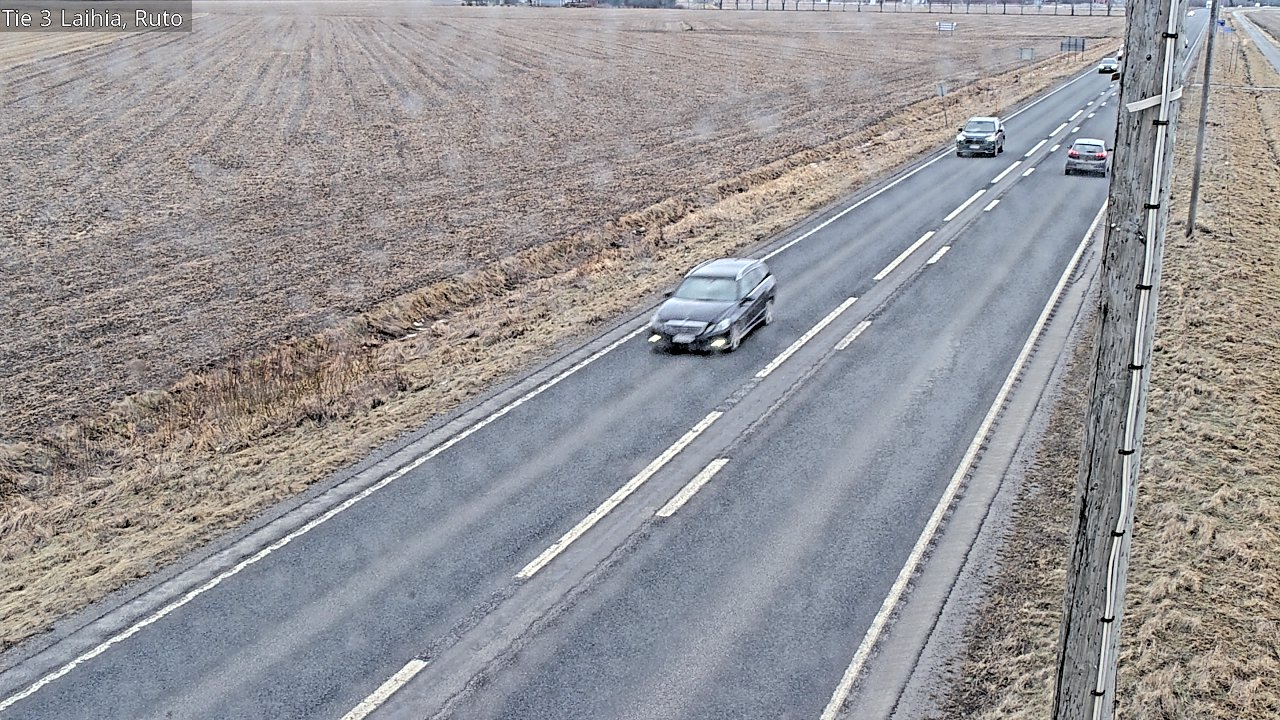 Weather Camera Image Road 3 Laihia, Ruto, Laihia, Pohjanmaa