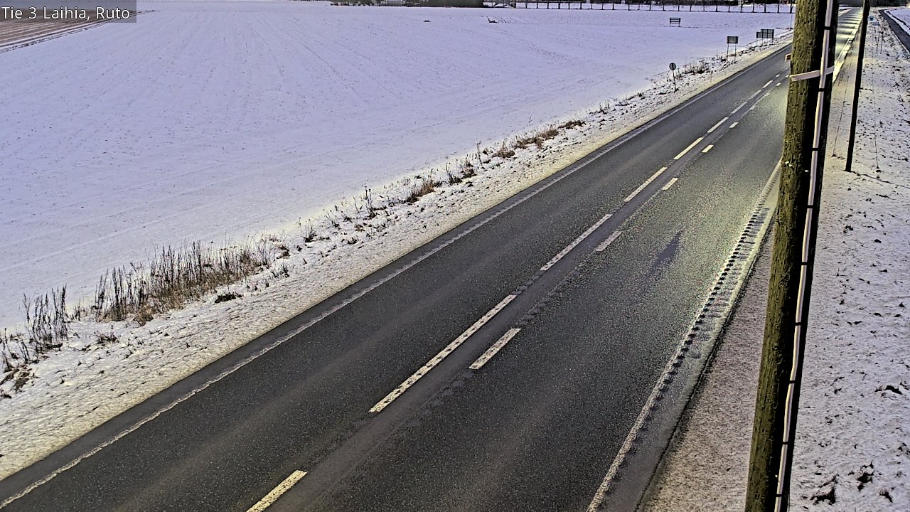 Weather Camera Image Väg 3 Laihela, Ruto, Laihia, Pohjanmaa