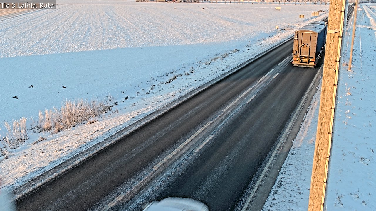 Weather Camera Image Road 3 Laihia, Ruto, Laihia, Pohjanmaa