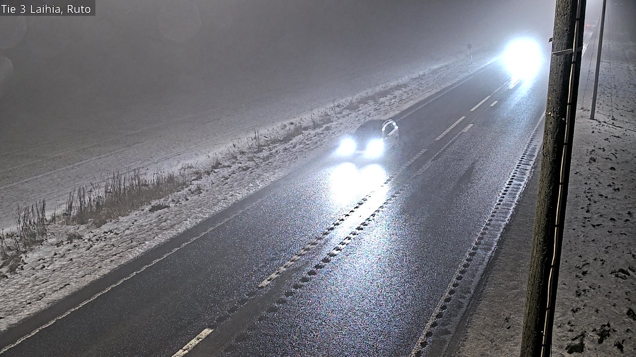 Weather Camera Image Road 3 Laihia, Ruto, Laihia, Pohjanmaa