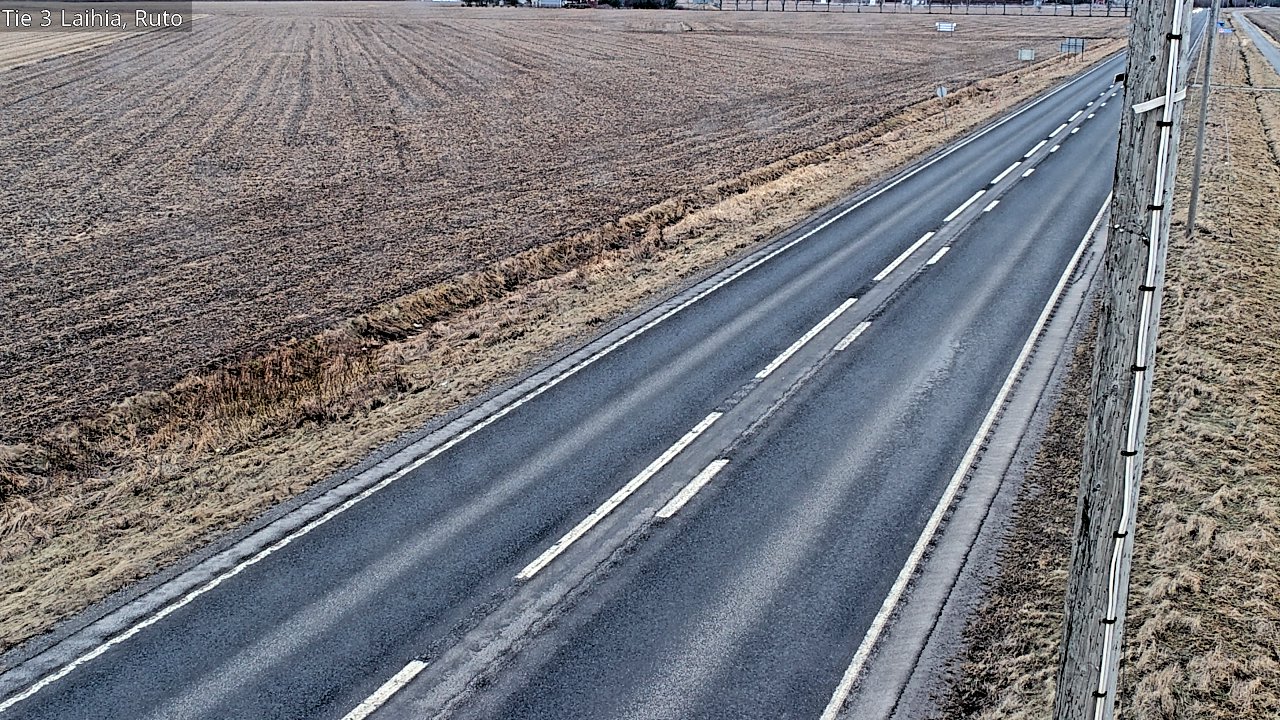 Weather Camera Image Road 3 Laihia, Ruto, Laihia, Pohjanmaa