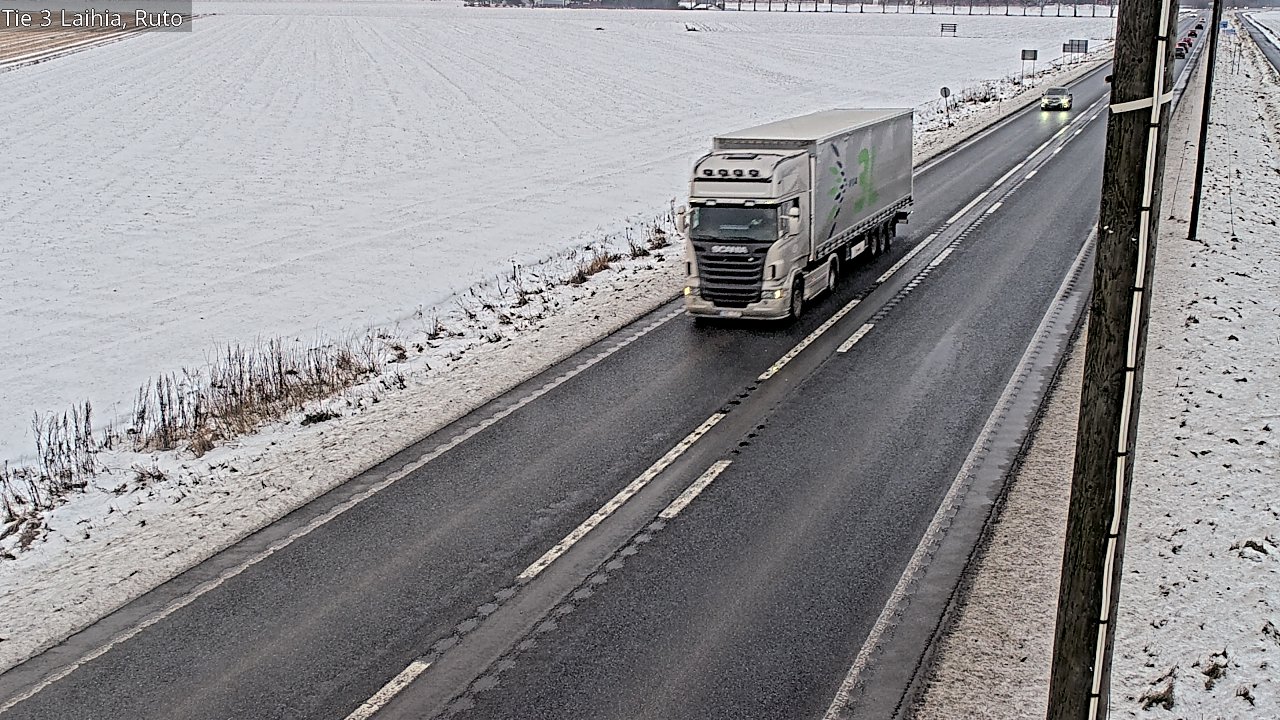 Weather Camera Image Väg 3 Laihela, Ruto, Laihia, Pohjanmaa